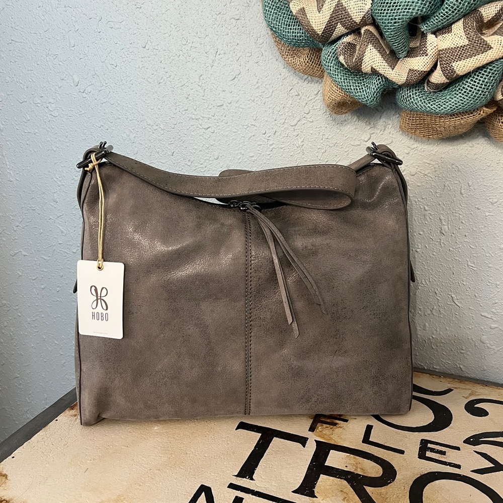 Hobo Valley Shoulder Bag - Titanium